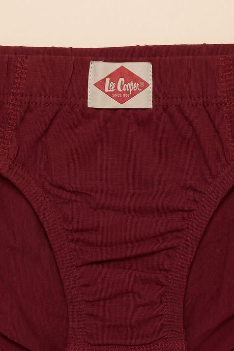 Lee Cooper Boys Solid Briefs (Pack of 3) - Multicolor — image 10